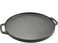 Plită grill fontă 2 fețe 30cm