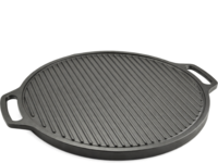 Plită grill fontă 2 fețe 30cm