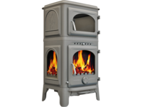 Sobă Blackpool Double, cu cuptor și geam lateral