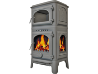 Sobă Blackpool Double, cu cuptor și geam lateral